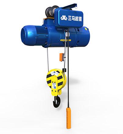 Insulation/antimagnetic electric hoist