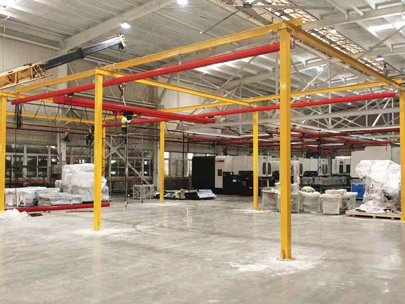 KBK柔性悬挂起重机在苏州机加工车间中的应用案例