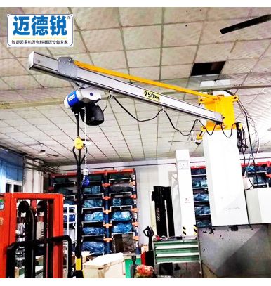 Customized 250kg fixed column double arm crane KBK rail rotary arm crane manual cantilever crane