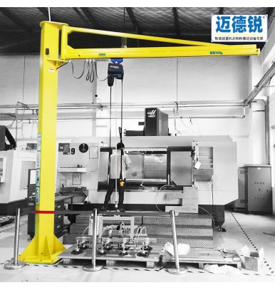 Manual cantilever crane is flexible and lightweight, and can be customized with 270 degree manual ro
