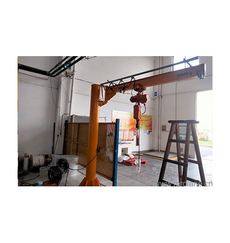 How to install a cantilever crane, attached are pictures of the installation and usage instructions 
