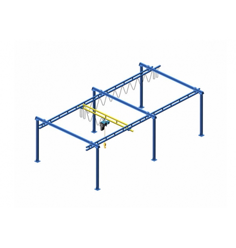 KBK-C型自立式刚性轨道轻型门架吊